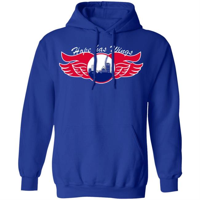Hope Has Wings Shirt Royal Rochester Red Wings Hope Has Wings Shirt Royal Rochester Red Wings