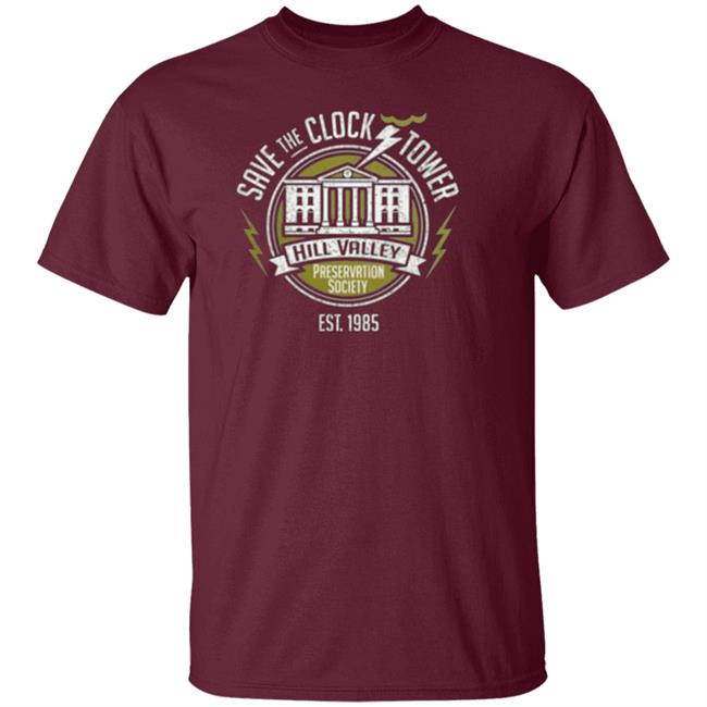 hill valley preservation shirt Awesome Save The Clock Tower Hill Valley Preservation Society Shirt hill valley preservation shirt Awesome Save The Clock Tower Hill Valley Preservation Society Shirt