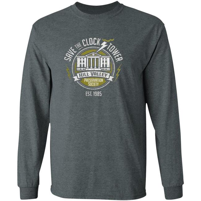 hill valley preservation shirt Awesome Save The Clock Tower Hill Valley Preservation Society Shirt hill valley preservation shirt Awesome Save The Clock Tower Hill Valley Preservation Society Shirt