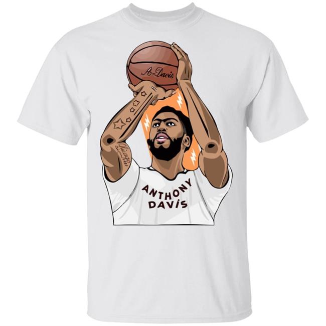 Anthony Davis t shirt white hoodie shirt