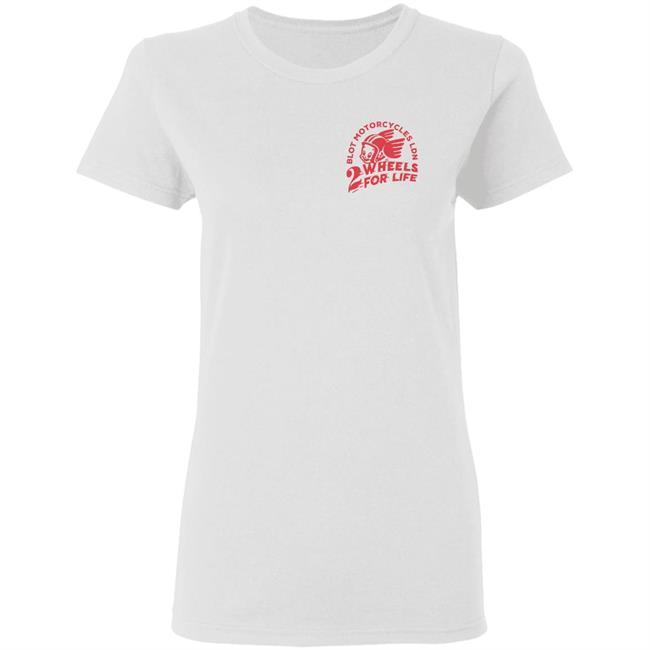 Forever Two Wheels - 2 Wheels for Life x Bolt tee shirt Forever Two Wheels - 2 Wheels for Life x Bolt tee shirt