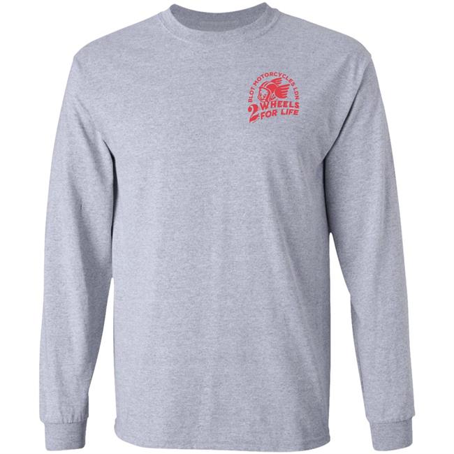 Forever Two Wheels - 2 Wheels for Life x Bolt tee shirt Forever Two Wheels - 2 Wheels for Life x Bolt tee shirt