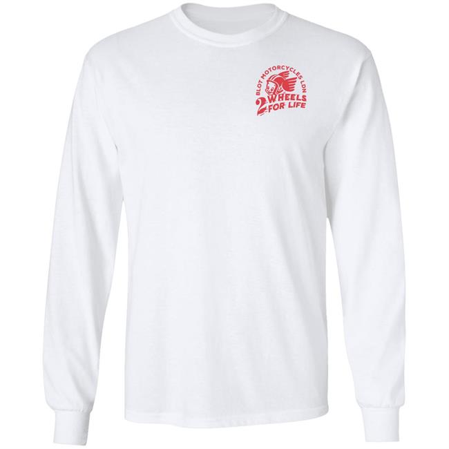 Forever Two Wheels - 2 Wheels for Life x Bolt tee shirt Forever Two Wheels - 2 Wheels for Life x Bolt tee shirt