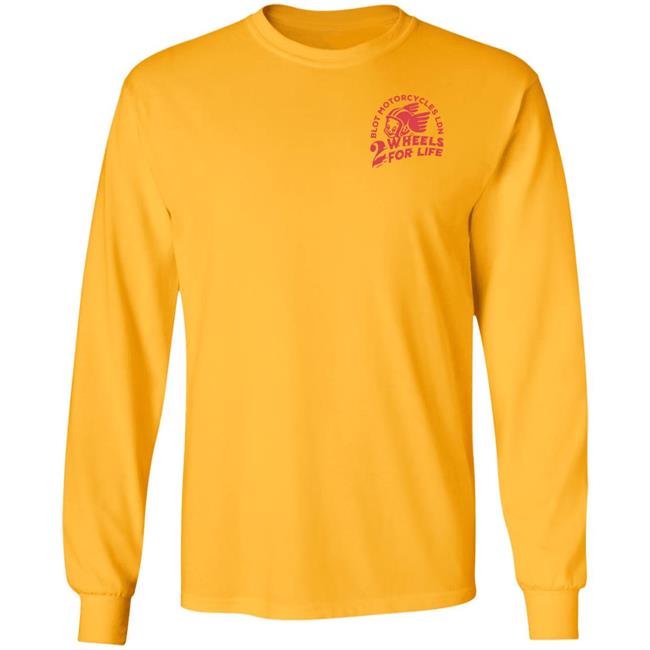 Forever Two Wheels - 2 Wheels for Life x Bolt tee shirt Forever Two Wheels - 2 Wheels for Life x Bolt tee shirt