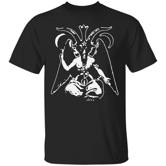 baphomet shirt black hoodie t shirt