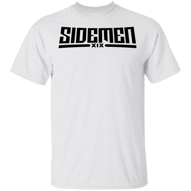 sidemen merch shirt white hoodie t shirt