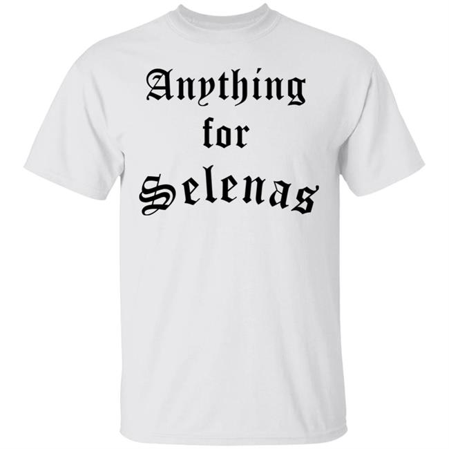 selena shirt white hoodie t shirt