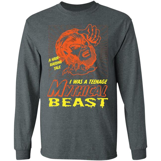 TEENAGE MYTHICAL BEAST shirt black hoodie t shirt TEENAGE MYTHICAL BEAST shirt black hoodie t shirt