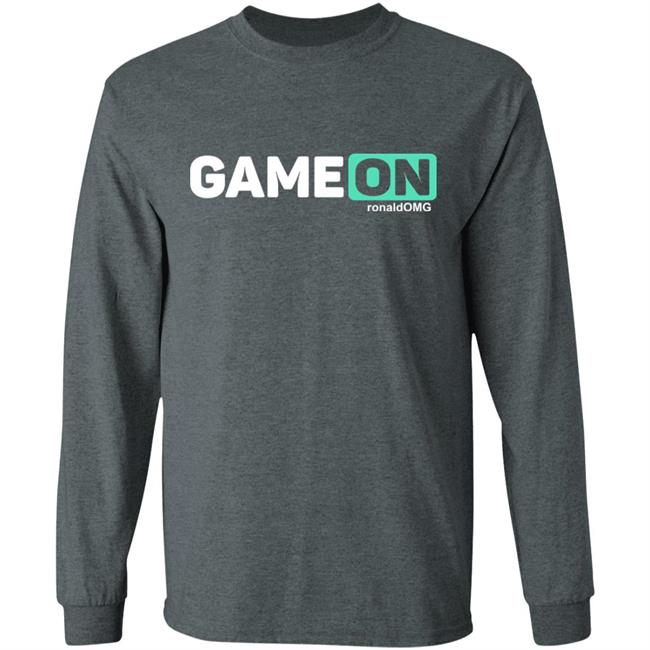 Game ON Sis Vs Bro Shirt Game ON ronaldOMG T Shirt Sis Vs Bro shirt hoodie sweatshirt Game ON Sis Vs Bro Shirt Game ON ronaldOMG T Shirt Sis Vs Bro shirt hoodie sweatshirt
