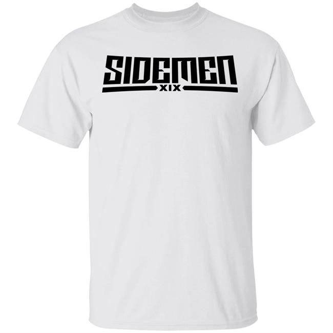 sidemen merch shirt white hoodie sweatshirt