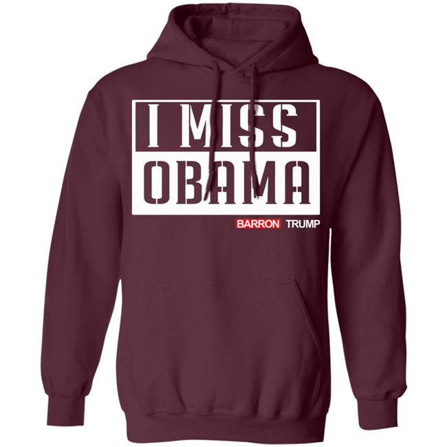 barron trump i miss obama shirt black hoodie t shirt barron trump i miss obama shirt black hoodie t shirt