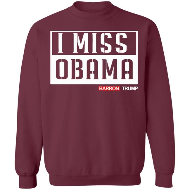 barron trump i miss obama shirt black hoodie t shirt barron trump i miss obama shirt black hoodie t shirt