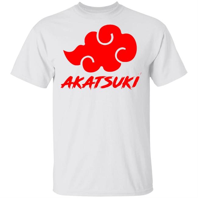akatsuki shirt White hoodie t shirt