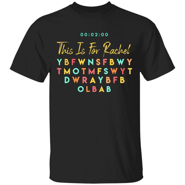 This is rachel funny T Shirt
