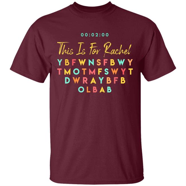 This is rachel funny T Shirt This is rachel funny T Shirt
