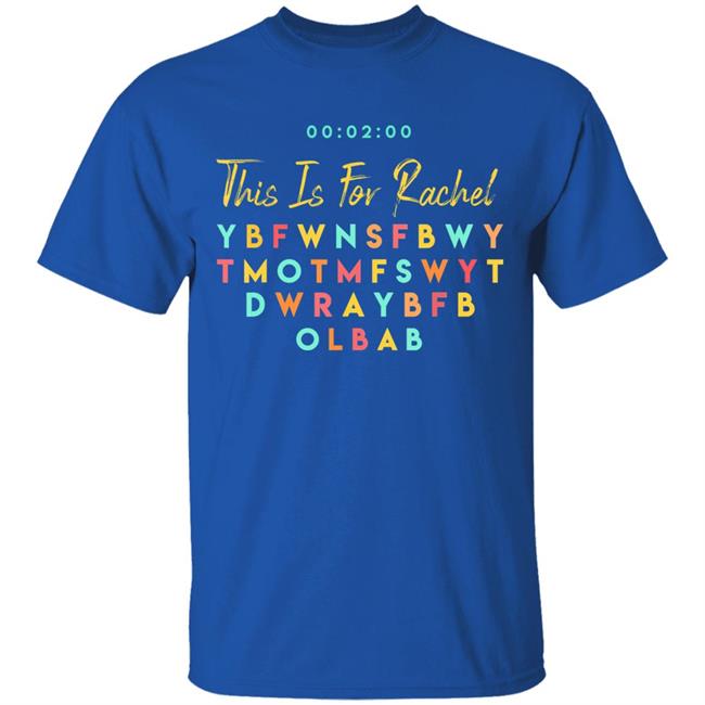 This is rachel funny T Shirt This is rachel funny T Shirt