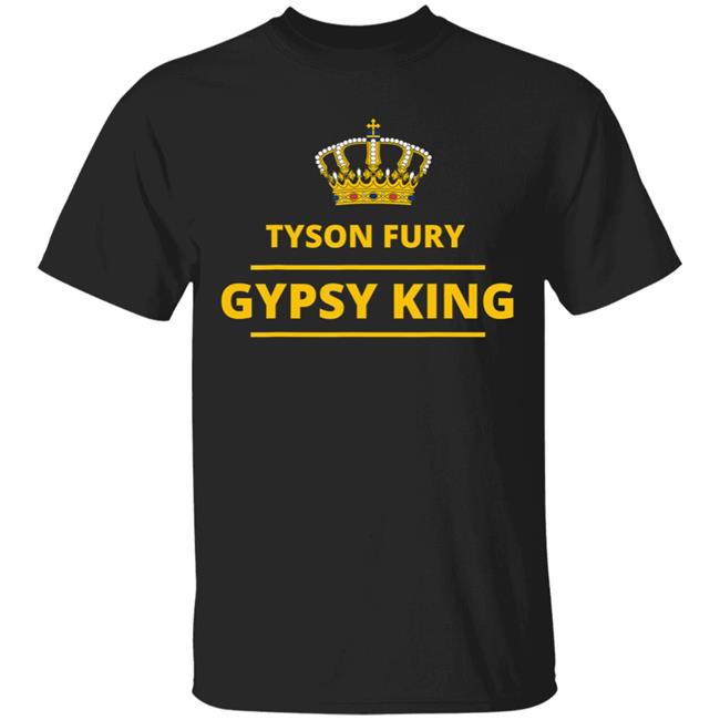 Tyson fury gypsy king gift fans of champion t shirt
