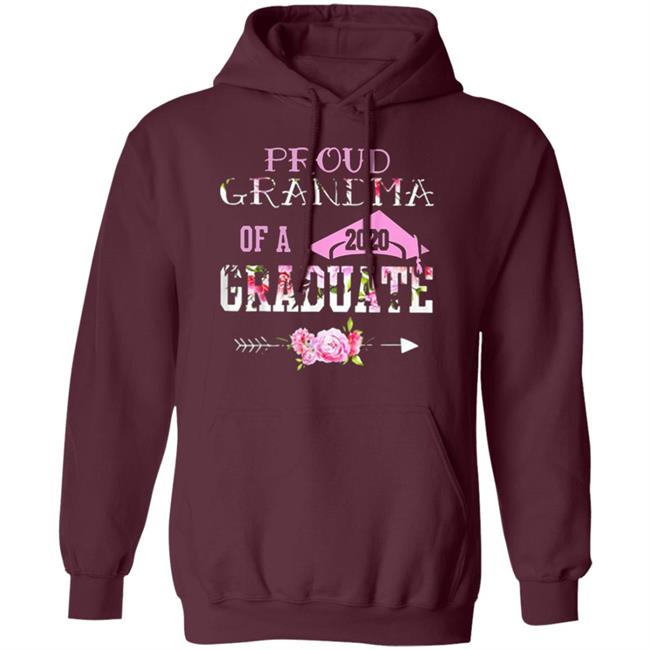 Proud Grandma Of A 2020 Graduation Class T Shirt Proud Grandma Of A 2020 Graduation Class T Shirt