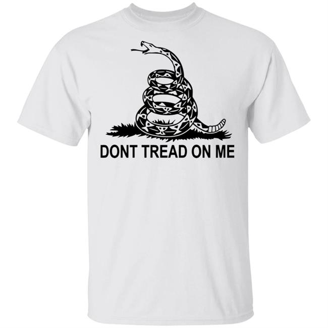 dont tread on me shirt white hoodie t shirt