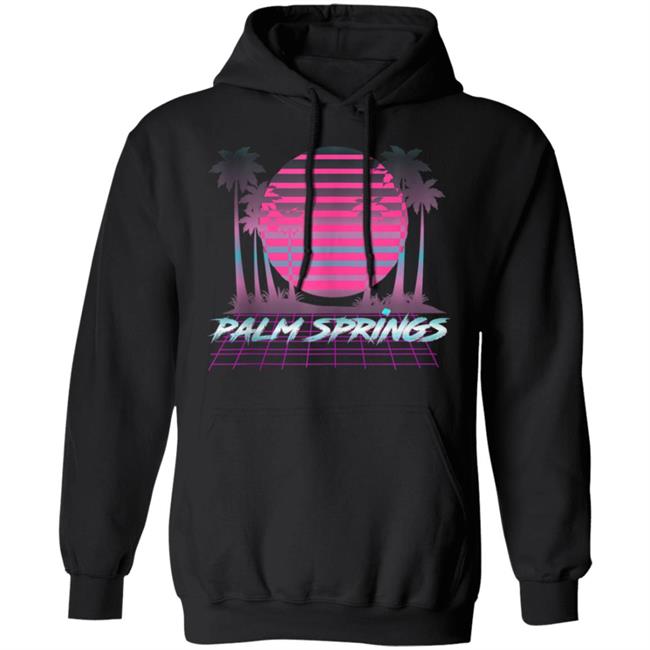 Palm Springs CA Vintage Retro 80s Vaporware Sunset Palm Tree Tank Top t shirt Palm Springs CA Vintage Retro 80s Vaporware Sunset Palm Tree Tank Top t shirt