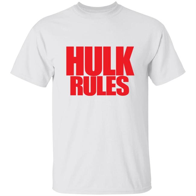Hulk Hogan "Hulk's Rules" T-Shirt
