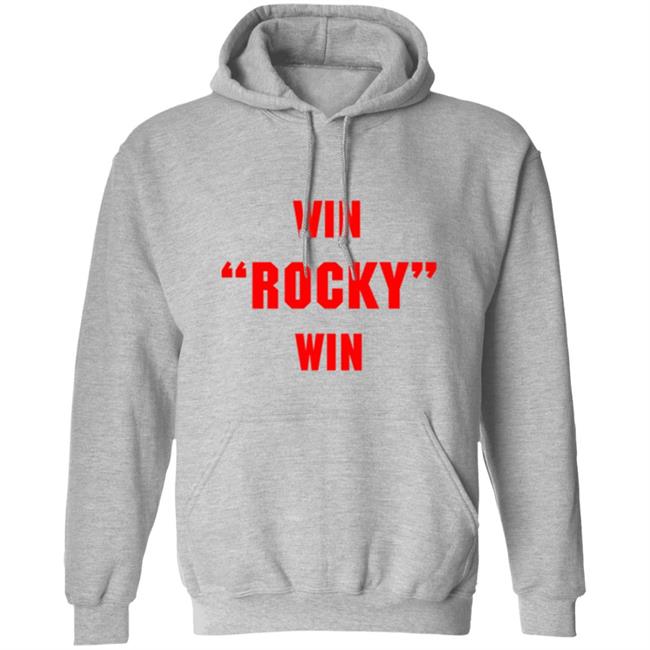 The Blue "Win Rocky, Win" Shirt The Blue "Win Rocky, Win" Shirt