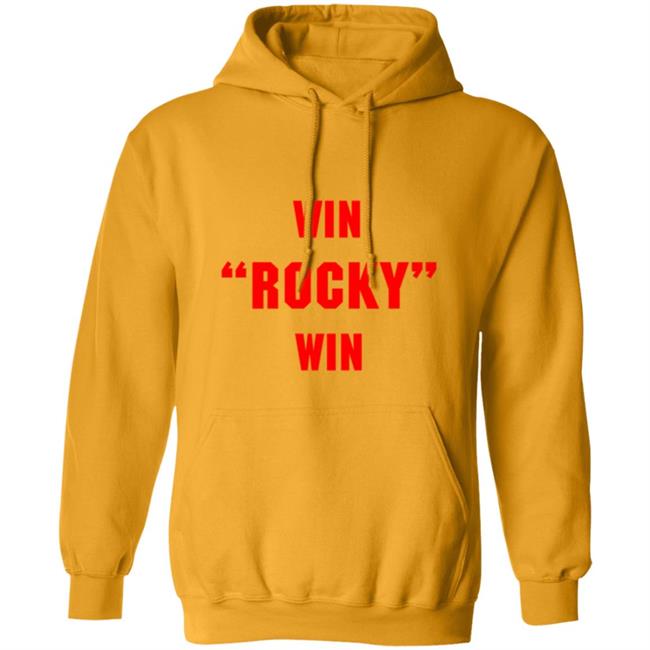 The Blue "Win Rocky, Win" Shirt The Blue "Win Rocky, Win" Shirt