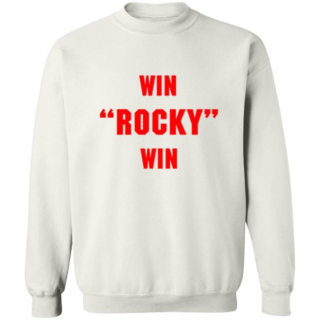 The Blue "Win Rocky, Win" Shirt The Blue "Win Rocky, Win" Shirt