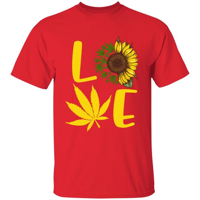 Love weed sunflower love cannabis pullover t shirt Love weed sunflower love cannabis pullover t shirt