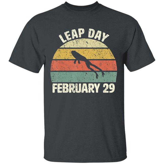 Leap Day Birthday February 29 Cool Retro Style T-Shirt Leap Day Birthday February 29 Cool Retro Style T-Shirt