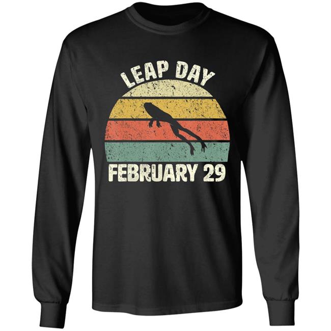 Leap Day Birthday February 29 Cool Retro Style T-Shirt Leap Day Birthday February 29 Cool Retro Style T-Shirt