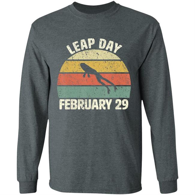 Leap Day Birthday February 29 Cool Retro Style T-Shirt Leap Day Birthday February 29 Cool Retro Style T-Shirt