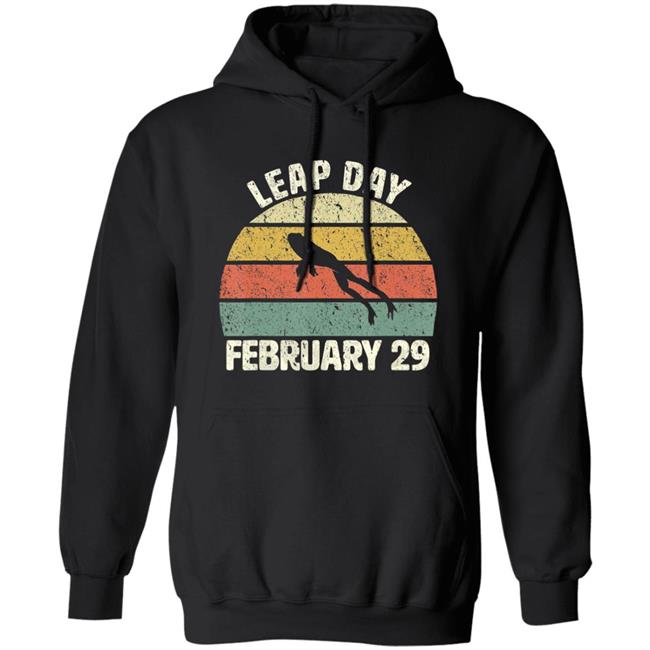 Leap Day Birthday February 29 Cool Retro Style T-Shirt Leap Day Birthday February 29 Cool Retro Style T-Shirt
