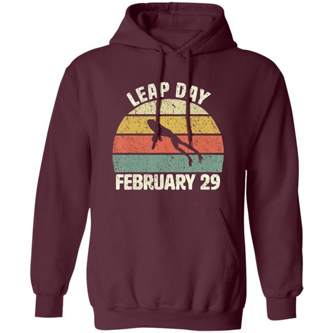 Leap Day Birthday February 29 Cool Retro Style T-Shirt Leap Day Birthday February 29 Cool Retro Style T-Shirt