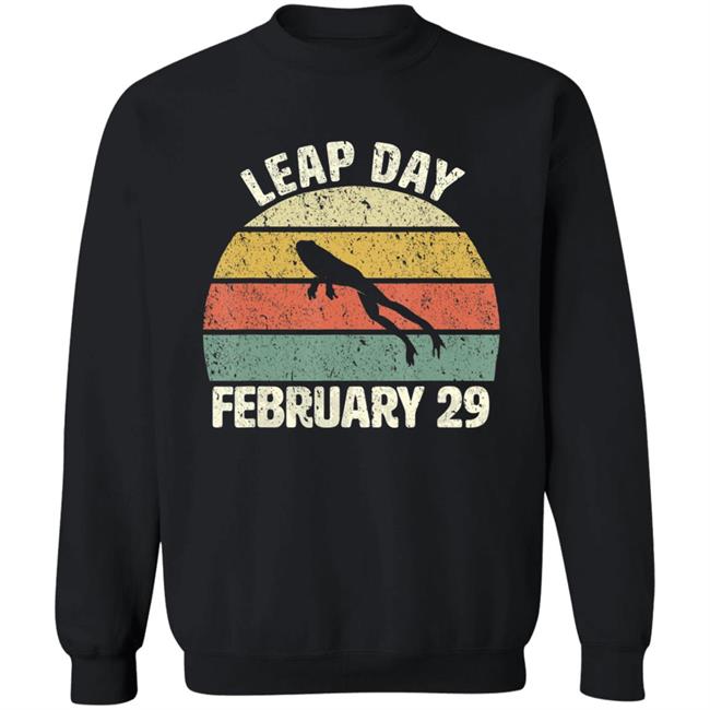 Leap Day Birthday February 29 Cool Retro Style T-Shirt Leap Day Birthday February 29 Cool Retro Style T-Shirt
