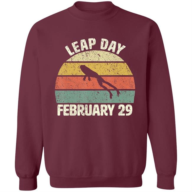 Leap Day Birthday February 29 Cool Retro Style T-Shirt Leap Day Birthday February 29 Cool Retro Style T-Shirt
