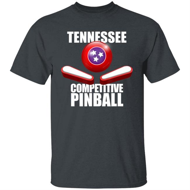 Tennessee Competitive Pinball T-Shirt Tennessee Competitive Pinball T-Shirt