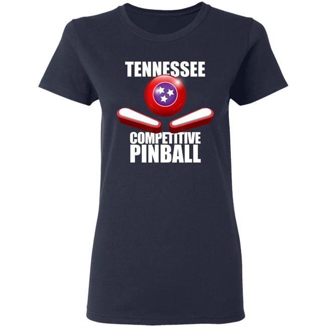 Tennessee Competitive Pinball T-Shirt Tennessee Competitive Pinball T-Shirt