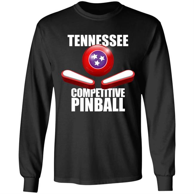 Tennessee Competitive Pinball T-Shirt Tennessee Competitive Pinball T-Shirt