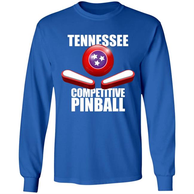 Tennessee Competitive Pinball T-Shirt Tennessee Competitive Pinball T-Shirt