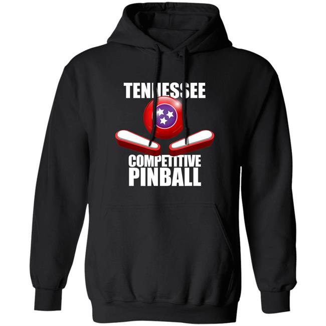 Tennessee Competitive Pinball T-Shirt Tennessee Competitive Pinball T-Shirt
