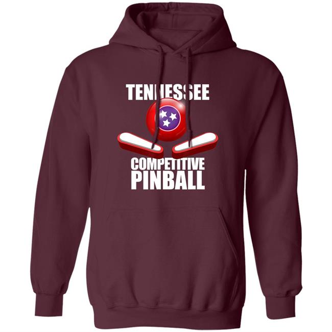 Tennessee Competitive Pinball T-Shirt Tennessee Competitive Pinball T-Shirt