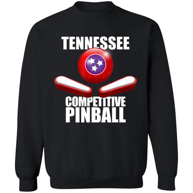 Tennessee Competitive Pinball T-Shirt Tennessee Competitive Pinball T-Shirt