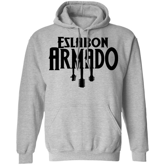 Eslabon Armado Merch T Shirt White Hoodie Shirt Eslabon Armado Merch T Shirt White Hoodie Shirt