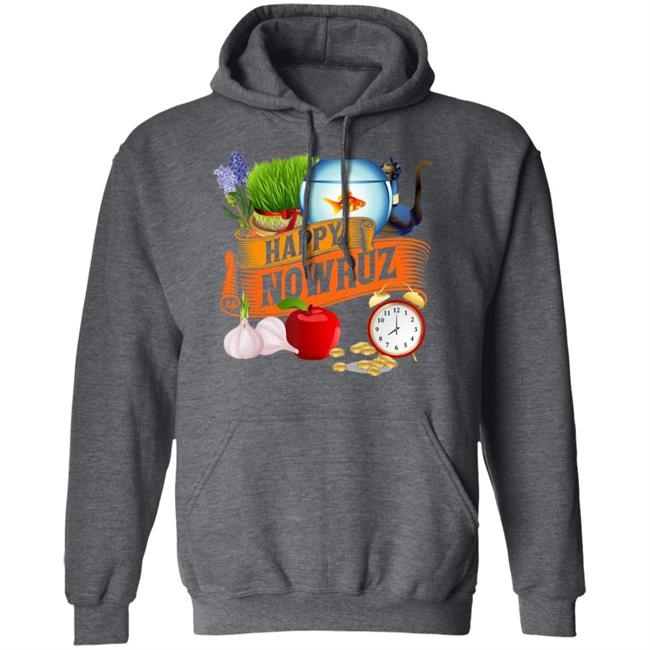 Happy Nowruz Iranian Persian New Year Haft-Seen Arrangement T-Shirt Happy Nowruz Iranian Persian New Year Haft-Seen Arrangement T-Shirt