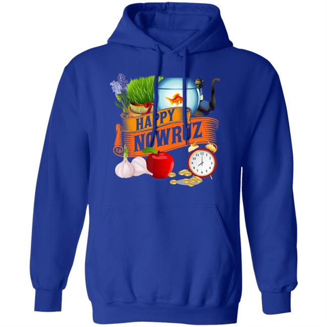 Happy Nowruz Iranian Persian New Year Haft-Seen Arrangement T-Shirt Happy Nowruz Iranian Persian New Year Haft-Seen Arrangement T-Shirt