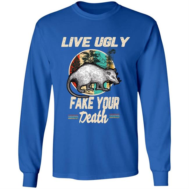 Funny Opossum Tee Shirt Live Ugly Possum T-Shirt Funny Opossum Tee Shirt Live Ugly Possum T-Shirt