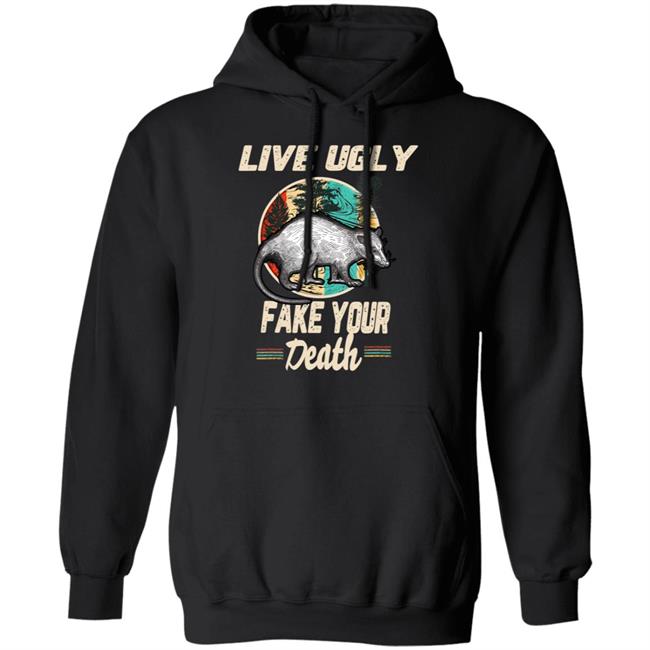 Funny Opossum Tee Shirt Live Ugly Possum T-Shirt Funny Opossum Tee Shirt Live Ugly Possum T-Shirt