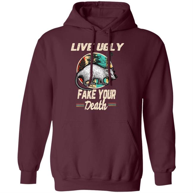Funny Opossum Tee Shirt Live Ugly Possum T-Shirt Funny Opossum Tee Shirt Live Ugly Possum T-Shirt