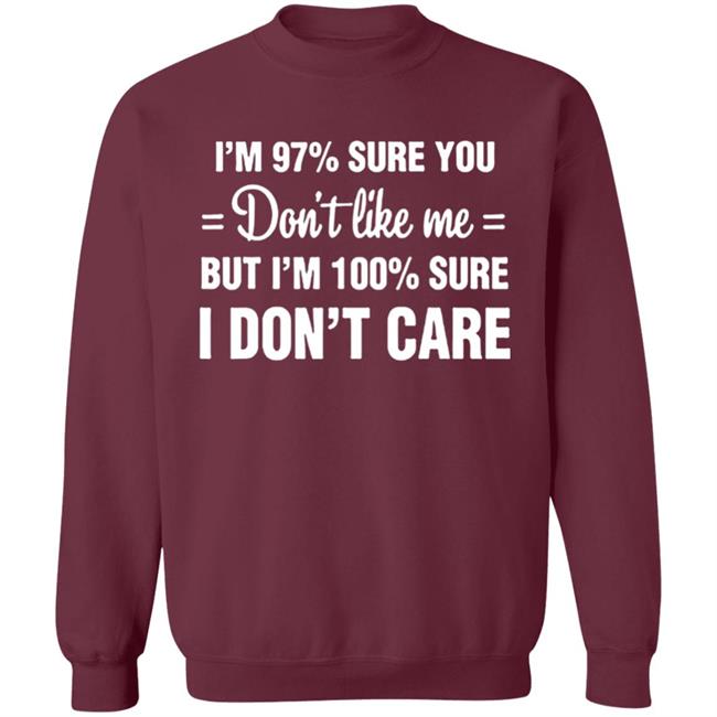 Im 97 sure you dont like me I Dont Care T-Shirt Im 97 sure you dont like me I Dont Care T-Shirt